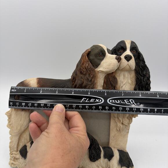 Springer Spaniel 3D Photo Picture Frame Hand Painted 4 X 6 Table Top Dog Family - Picture 5 of 10